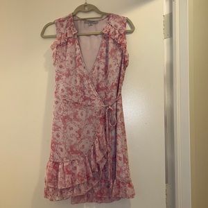 ALLSAINTS pink dress